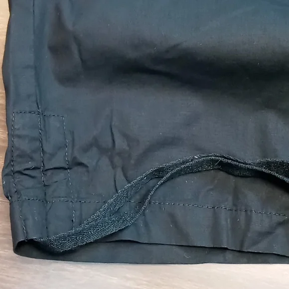 Studio Works Black Capri Pants w Leg Tie Hem Size 18 NWT - Picture 6 of 6